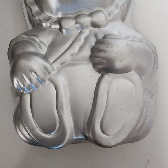 Vtg Wilton Cabbage Patch Preemie Baby Cake Pan 1985 Baking Shower Party Aluminum - Picture 3 of 5
